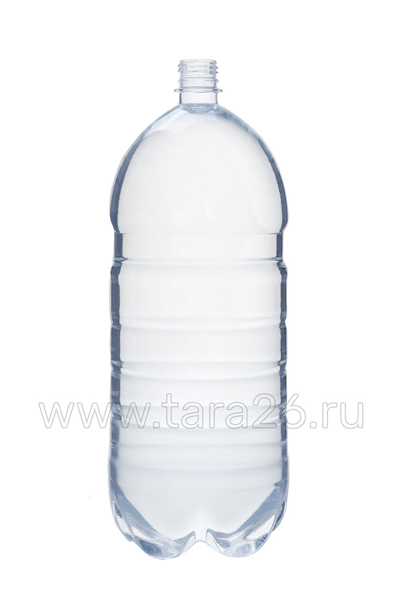 Бутылка ПЭТ 3 л. c крышкой и ручкой в упаковке по 30 шт.